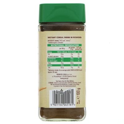 Barleycup Organic Instant Cereal Drink 100g