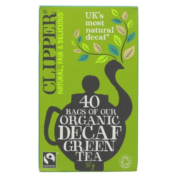Clipper Organic Decaf Green Tea 40 bags