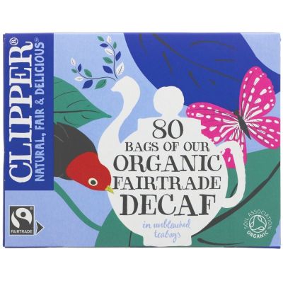 Clipper Organic Decaffeinated Tea 80 bags