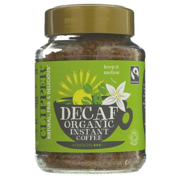 Clipper Organic Instant Decaf Coffee 100g