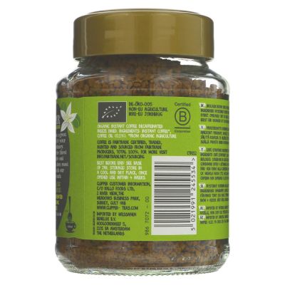Clipper Organic Instant Decaf Coffee 100g