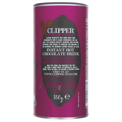Clipper Seriously Velvety Instant Hot Chocolate 350g