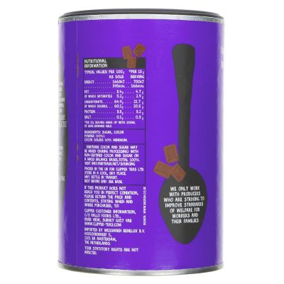 Clipper Super Cosy Drinking Chocolate 250g