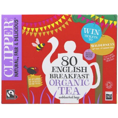 Clipper Organic English Breakfast 80 bags