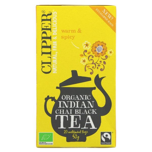 Clipper Organic Indian Chai Tea 20 bags
