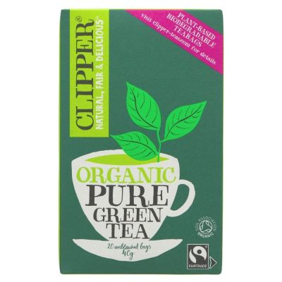 Clipper Organic Pure Green Tea 20 bags