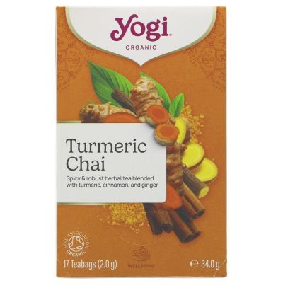 Yogi Tea Turmeric Chai 17 bags