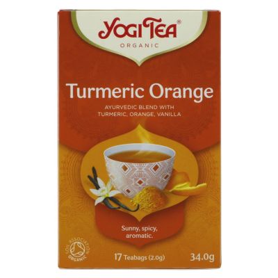 Yogi Tea Turmeric Orange 17 bags