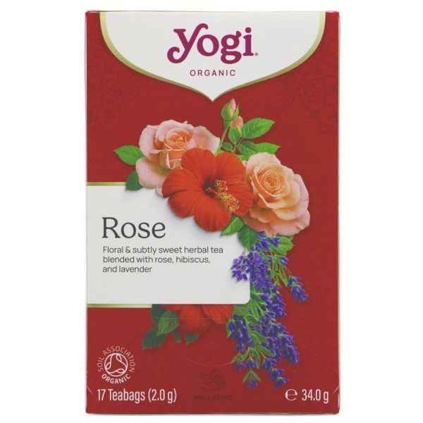 Yogi Tea Rose Tea 17 bags