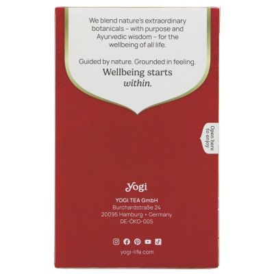 Yogi Tea Rose Tea 17 bags
