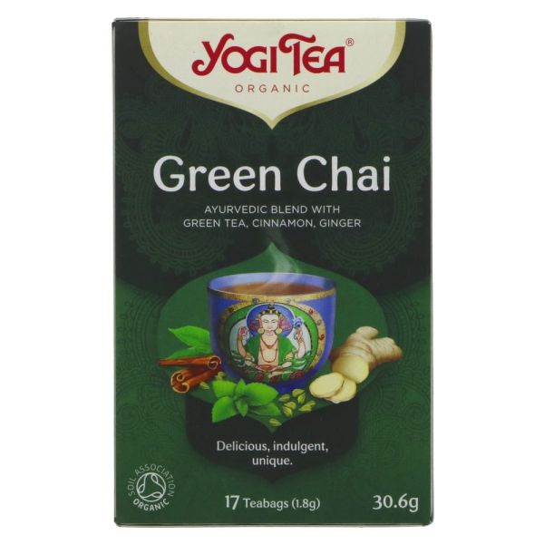 Yogi Tea Tea Green Chai 17 bags