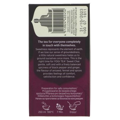 Yogi Tea Sweet Chai 17 bags