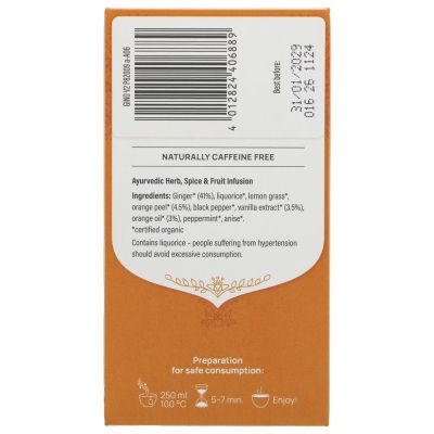 Yogi Tea Ginger Orange Vanilla Tea 17 bags