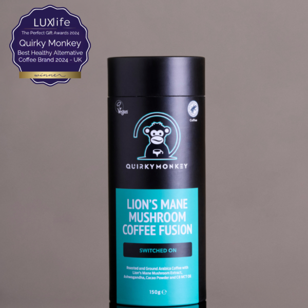 Quirky Monkey Lions Mane Mushroom Coffee 150g