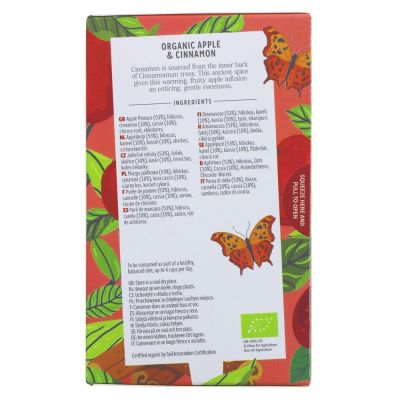 Heath & Heather Organic Apple & Cinnamon Tea 20 bags