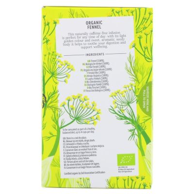 Heath & Heather Organic Fennel Tea 20 bags