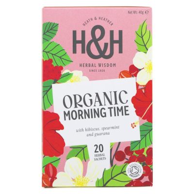 Heath & Heather Organic Morning Time Tea 20 bags