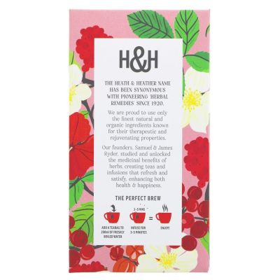 Heath & Heather Organic Morning Time Tea 20 bags
