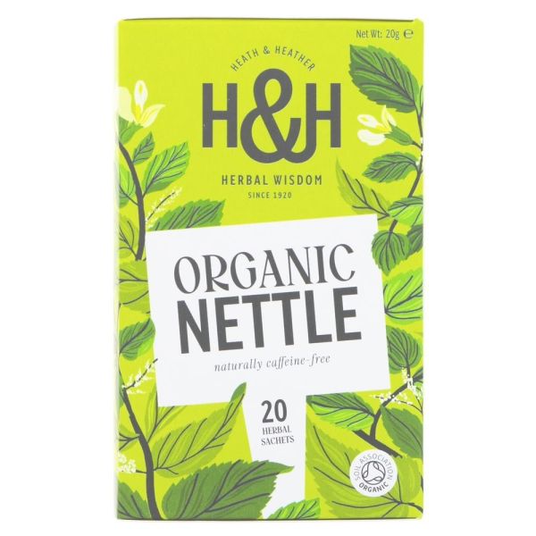 Heath & Heather Organic Nettle Tea 20 bags