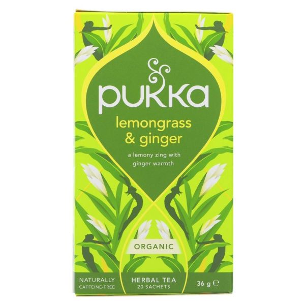 Pukka Lemongrass Ginger Tea 20 bags