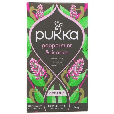 Pukka Peppermint Licorice 20 bags
