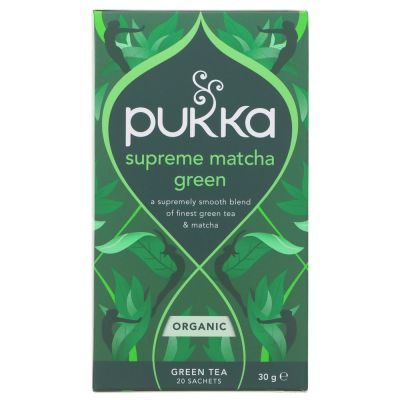 Pukka Supreme Green Matcha 20 bags