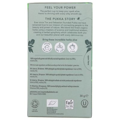 Pukka Supreme Green Matcha 20 bags