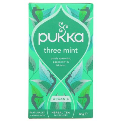 Pukka Three Mint Tea 20 bags