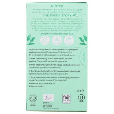 Pukka Three Mint Tea 20 bags