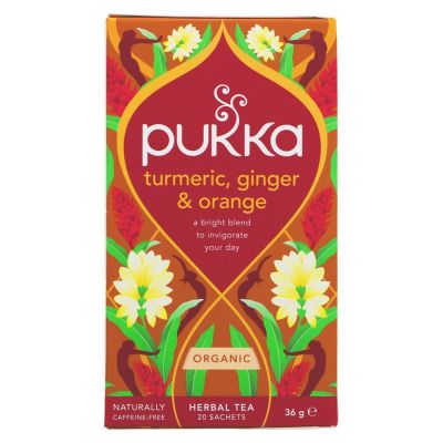 Pukka Turmeric Ginger & Orange Tea 20 bags