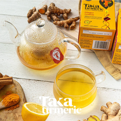Taka Turmeric Organic Ginger Lemon Tea 15 bags