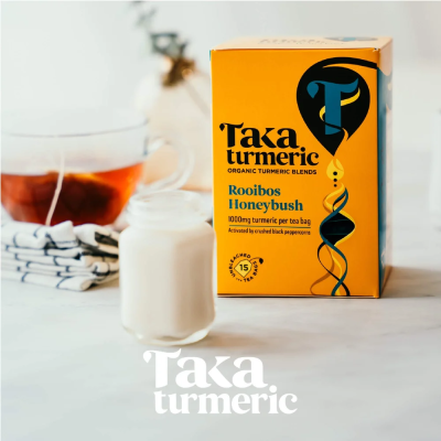 Taka Turmeric Organic Rooibos Honeybush Tea 15 bags