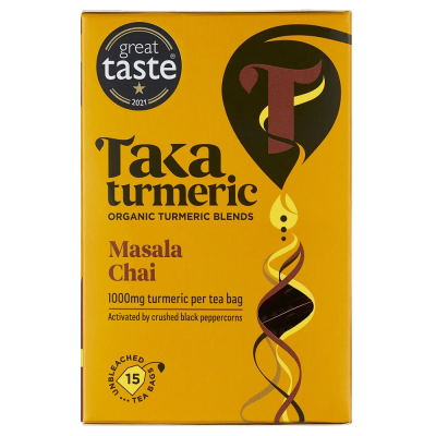 Taka Turmeric Organic Masala Chai 15 bags