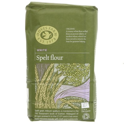 Buy Doves Farm Organic White Spelt Flour 1kg Flours & Bread Mixes Online − UK Supplier