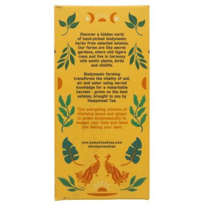 Hampstead Organic Lemon Ginger Tea 20 bags