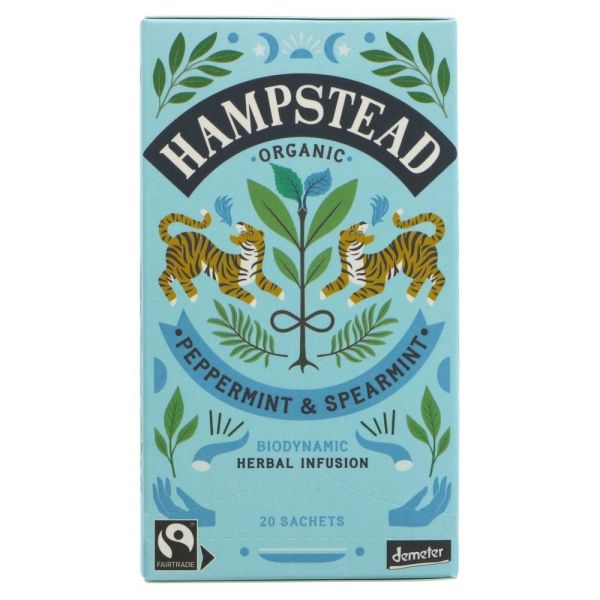 Hampstead Organic Peppermint & Spearmint Tea 20 bags