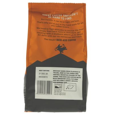 Grumpy Mule Organic Colombian Ground Coffee 200g