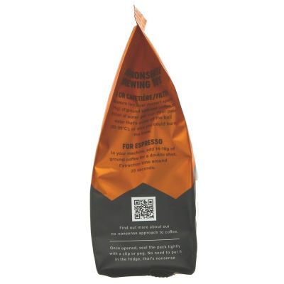 Grumpy Mule Easy Does It - Wholebean Organic Decaf 200g