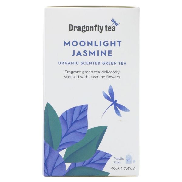 Dragonfly Tea Organic Moonlight Jasmine Tea 20 bags
