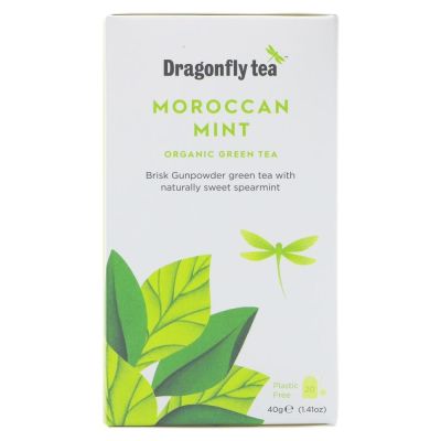 Dragonfly Tea Organic Moroccan Mint Tea 20 bags