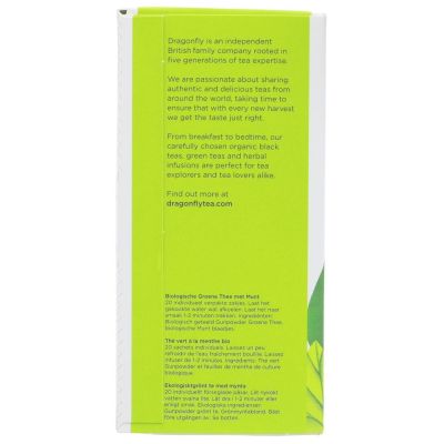 Dragonfly Tea Organic Moroccan Mint Tea 20 bags