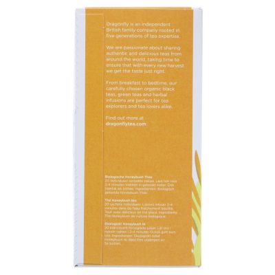 Dragonfly Tea Organic Mountain Honeybush 20 bags