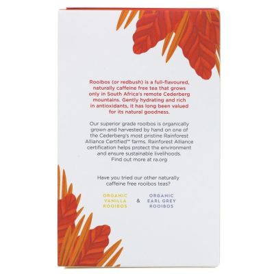 Dragonfly Tea Organic Rooibos Breakfast Tea Blend 40s