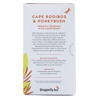 Dragonfly Tea Organic Cape Rooibos & Honeybush 20 bags