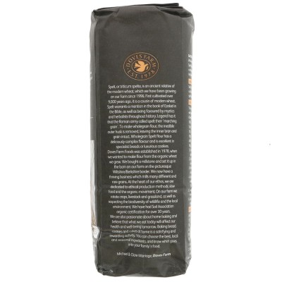 Buy Doves Farm Organic Wholemeal Spelt Flour 1kg Flours & Bread Mixes Online − UK Supplier