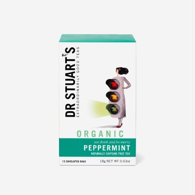 Dr Stuarts Organic Peppermint Tea 15 Bags