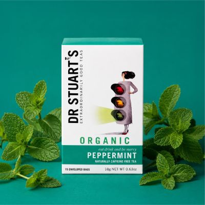 Dr Stuarts Organic Peppermint Tea 15 Bags