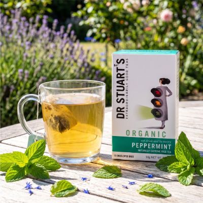 Dr Stuarts Organic Peppermint Tea 15 Bags