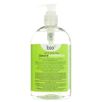 Bio D Handwash Lime & Aloe Vera 500ml