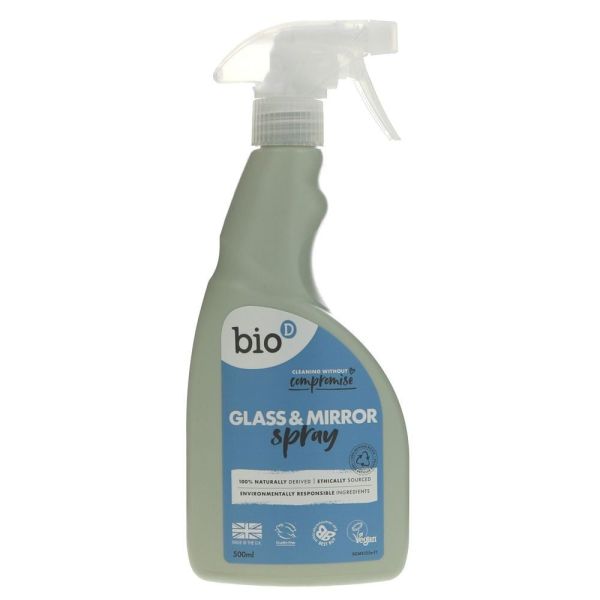 Bio D Glass & Mirror Spray 500ml